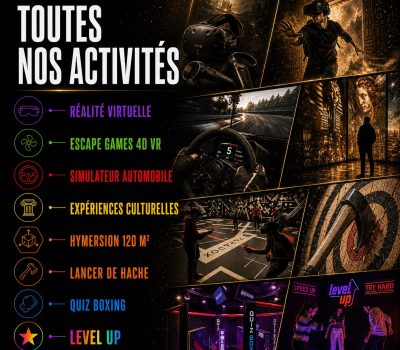 Activités de loisirs à Paradox au Havre pour entreprises 8 Activités de loisirs à Paradox au Havre pour entreprises